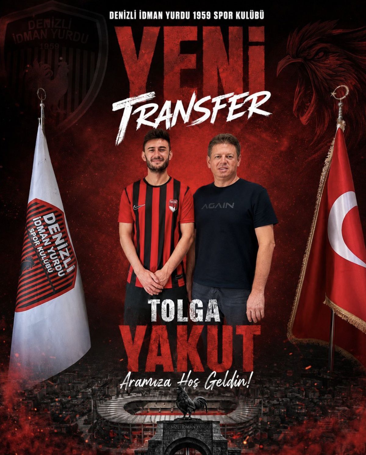 Denizli İdman Yurdu'ndan Tolga Yakut Transferi