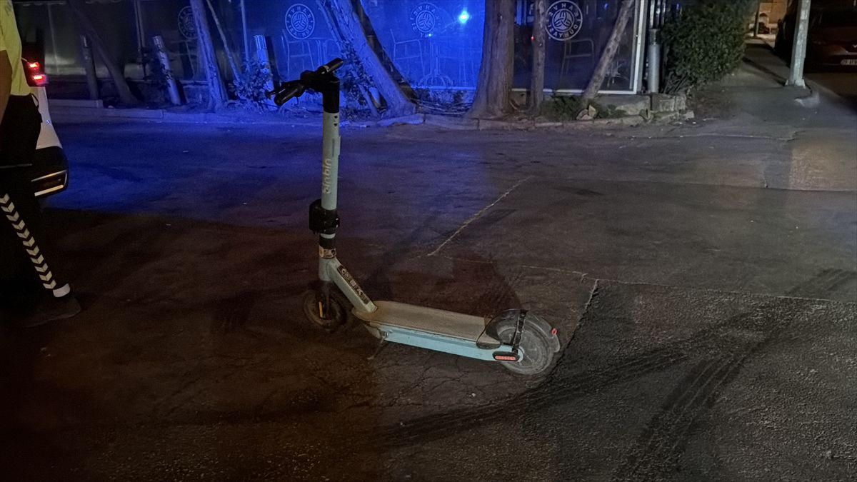 Alkollü skuter sürücüsüne 25 bin TL ceza
