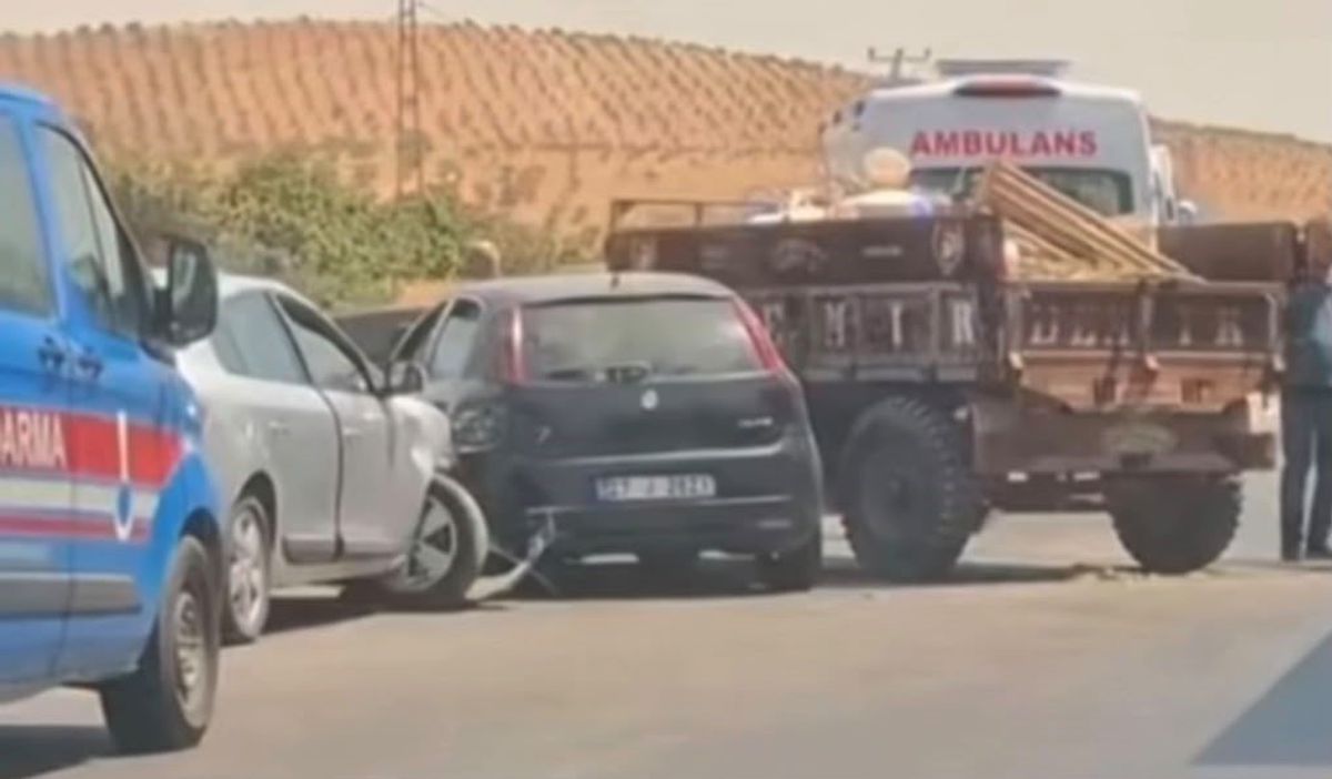 Gaziantep'te Zincirleme Kaza: 2 Yaralı