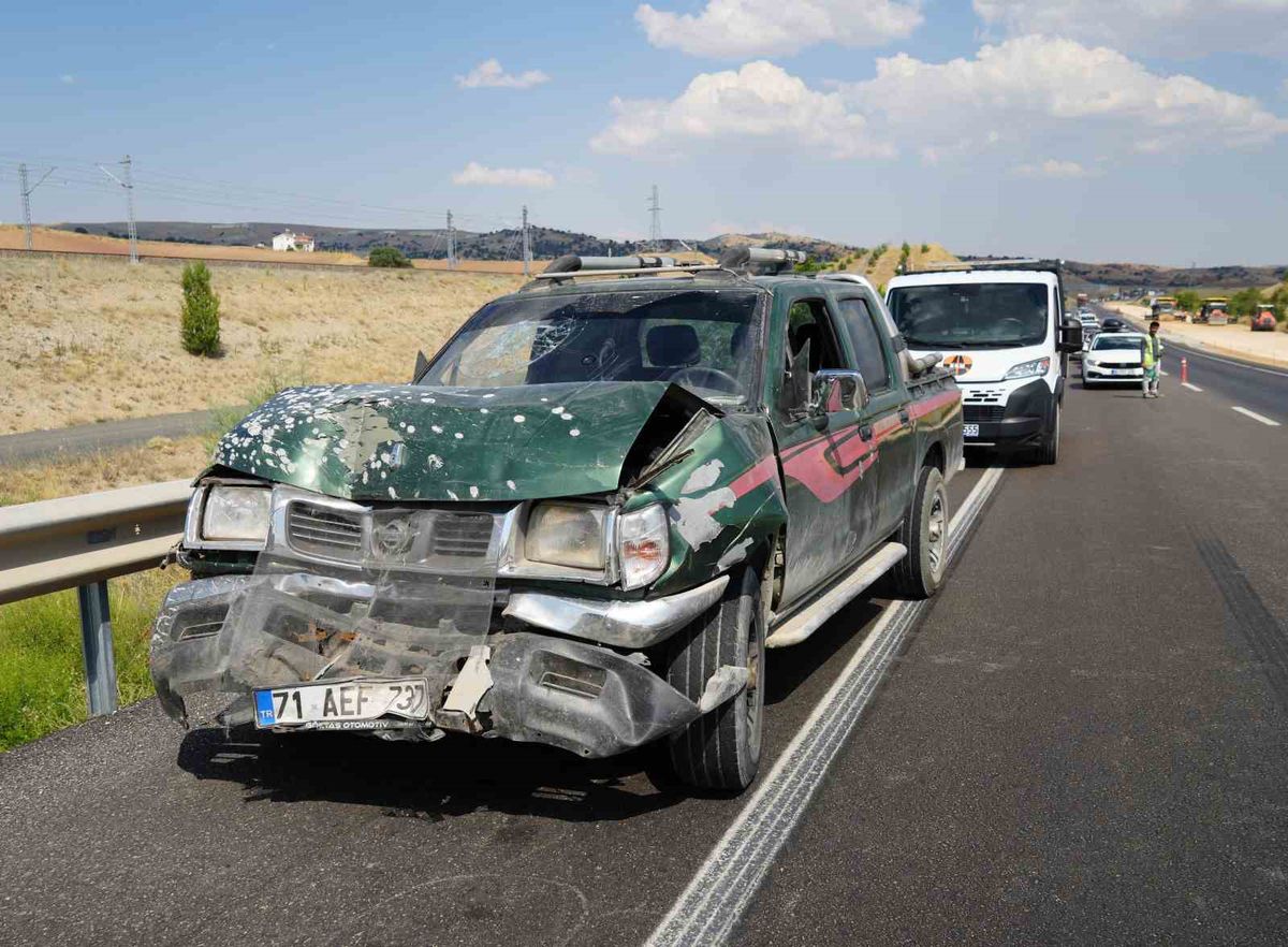 Kırıkkale'de Trafik Kazası: 5 Yaralı
