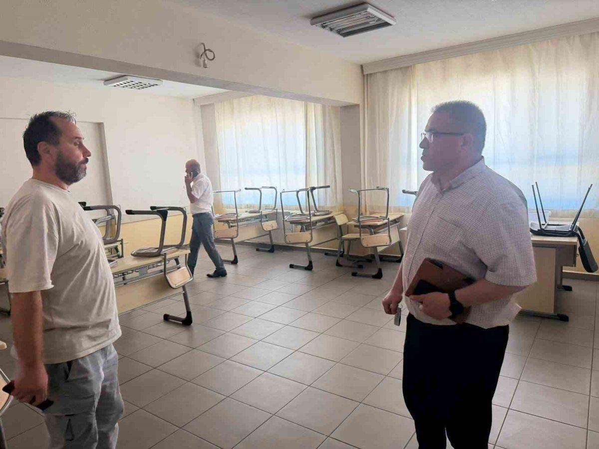 Karacasu'da Okullar Yeni Eğitim Yılına Hazırlanıyor
