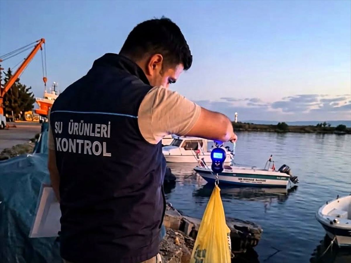 Kırklareli'nde Amatör Balıkçı Denetimi