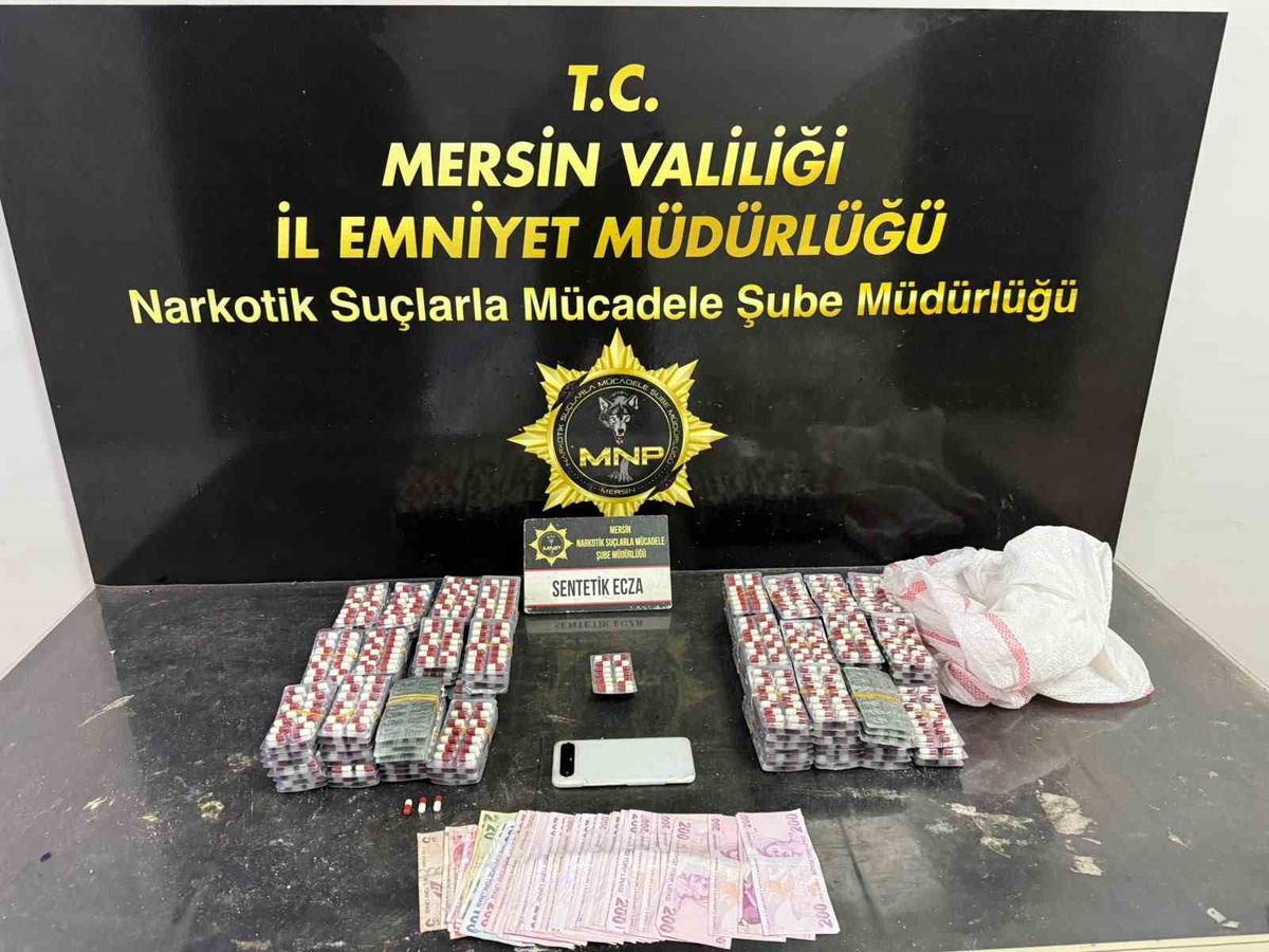Mersin'de Uyuşturucu Operasyonu: 2 Tutuklama