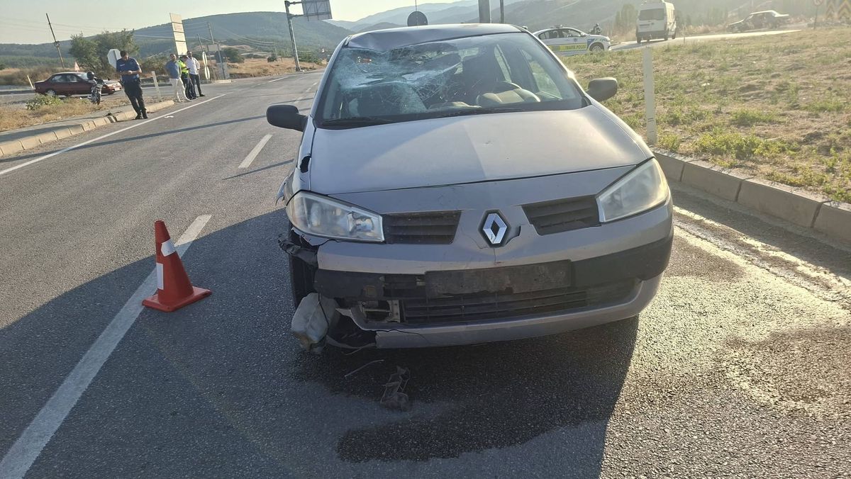 Hisarcık'ta elektrikli bisiklet ile otomobil çarpıştı: 1 ölü