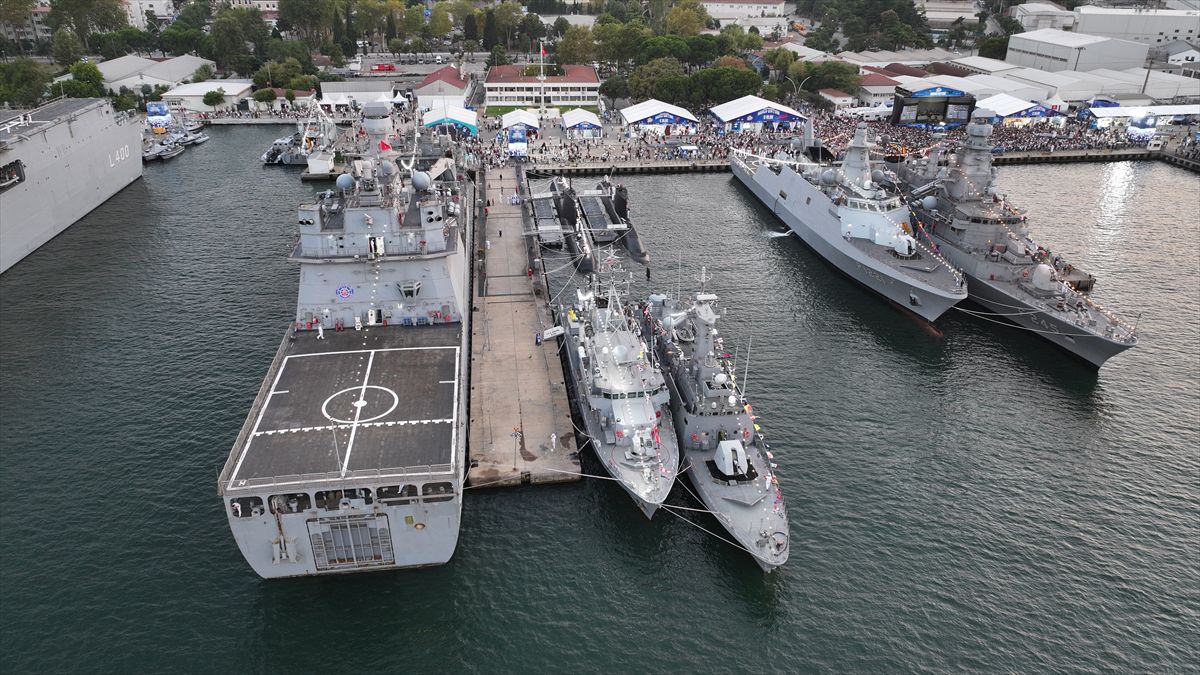 TCG Sancaktar TEKNOFEST'te Sergileniyor