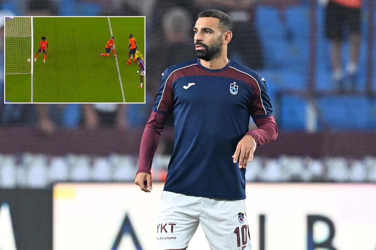 Trabzon'da inanılmaz anlar! Salah ilk golünü attı