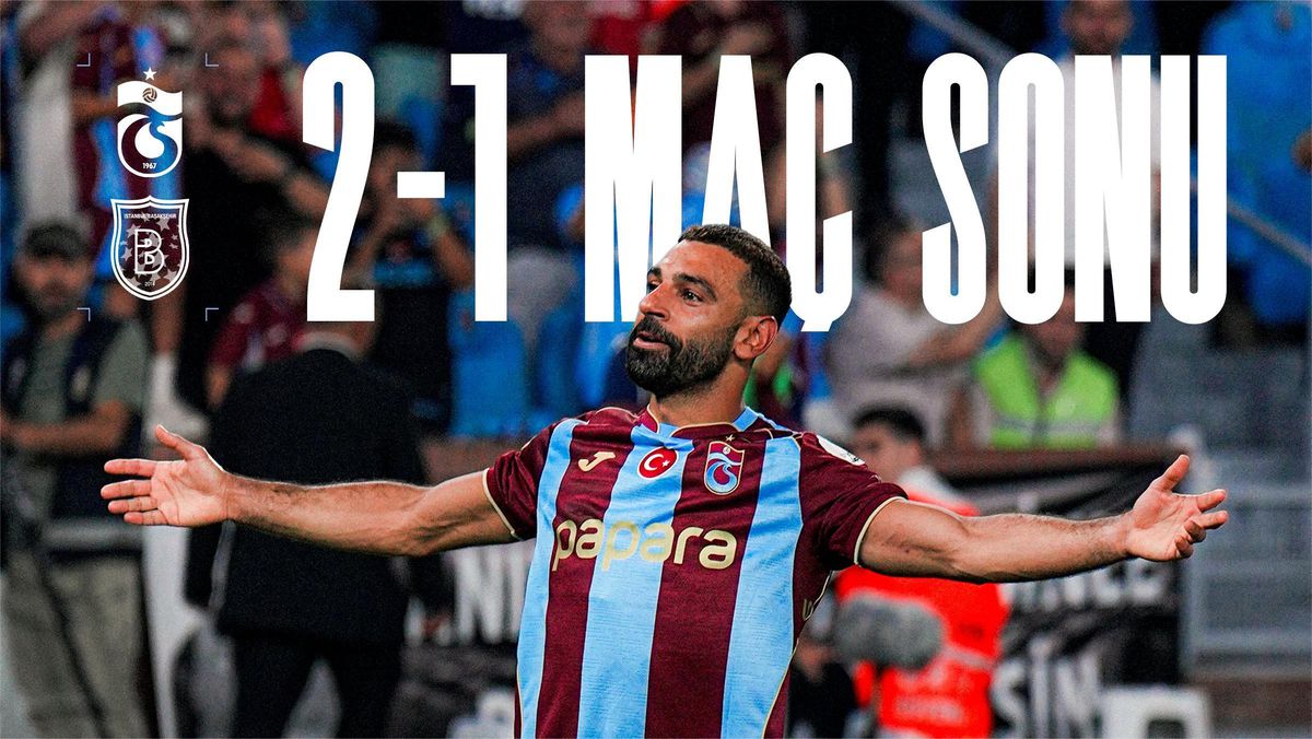Trabzonspor sahasında Başakşehir'i 2-1 yendi: Salah'dan iki gol