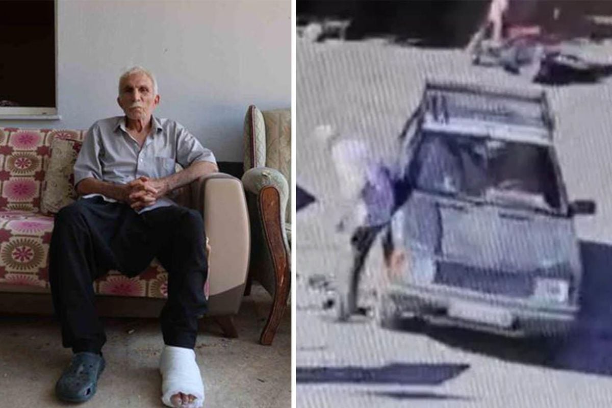 83 Yaşındaki Yaşar Akdoğan'a Çarpan Sürücü Kaçtı: Kaza Anı Kamerada
