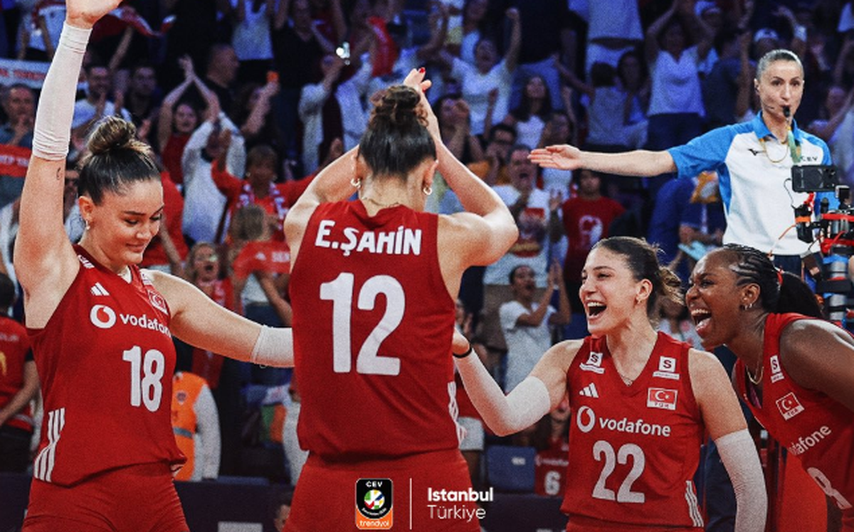 A Milli Kadın Voleybol Takımı, Macaristan'ı 3-0 mağlup etti