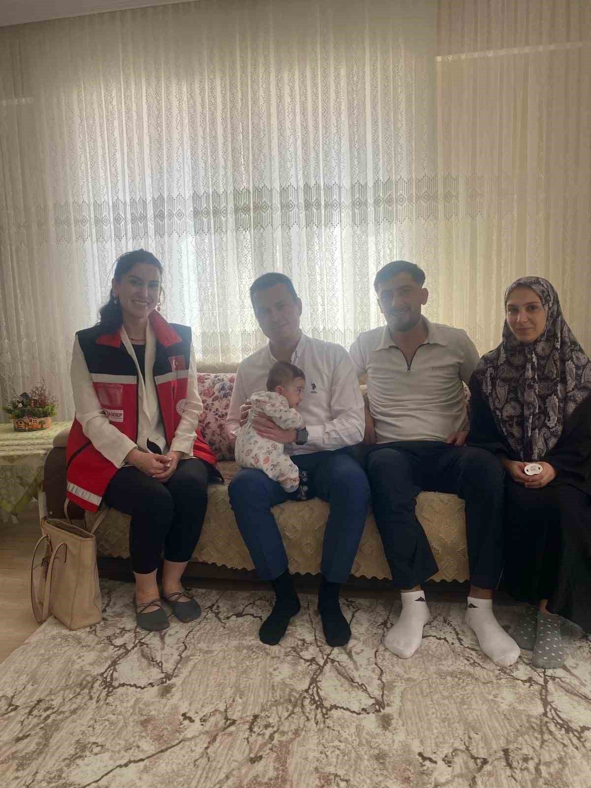 Aile ve Gençlik Fonu ile Evlenen Genç Çifte Ziyaret