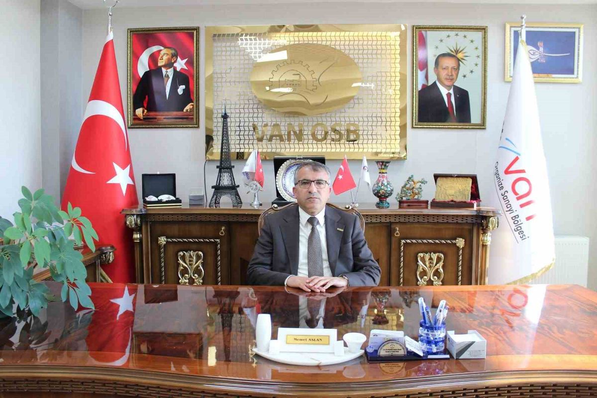 Van OSB Başkanı Aslan'dan Mevlid Kandili Mesajı