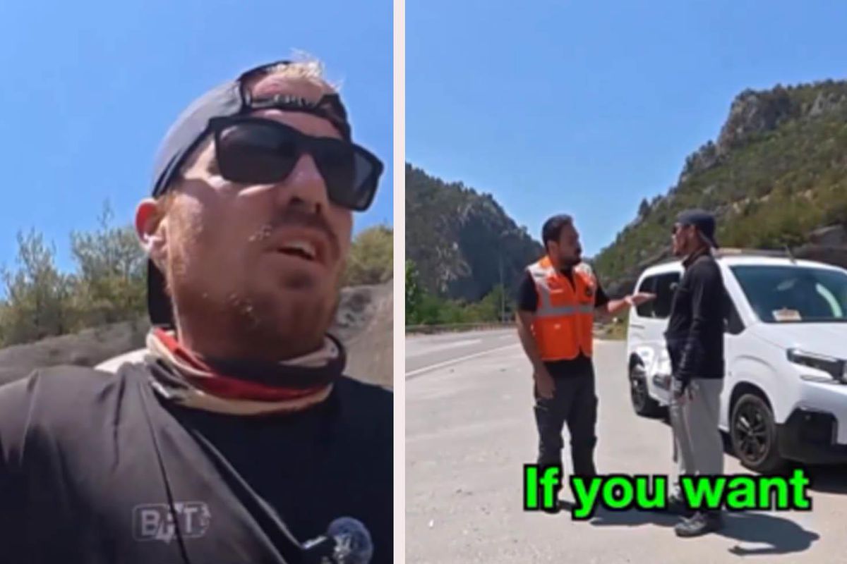 Bisikletiyle Türkiye'yi gezen turist konukseverliğe hayran kaldı