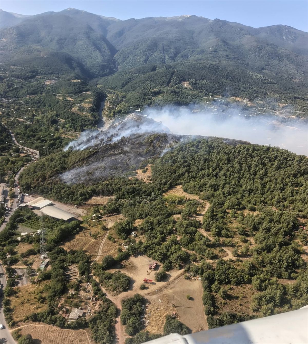 Bursa'da 3 Ayrı Noktada Orman Yangını