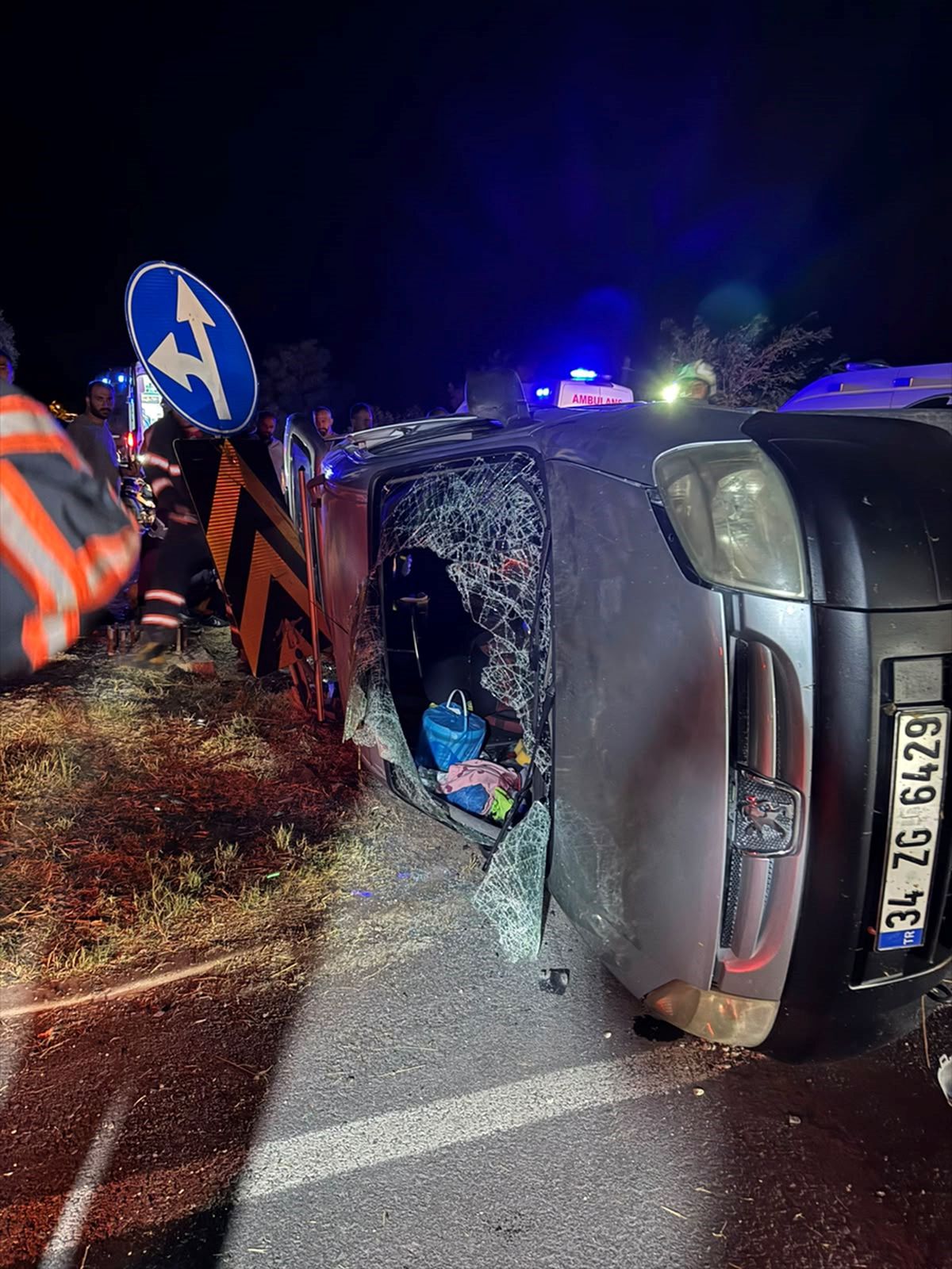 Çankırı'da iki araç çarpıştı: 9 yaralı