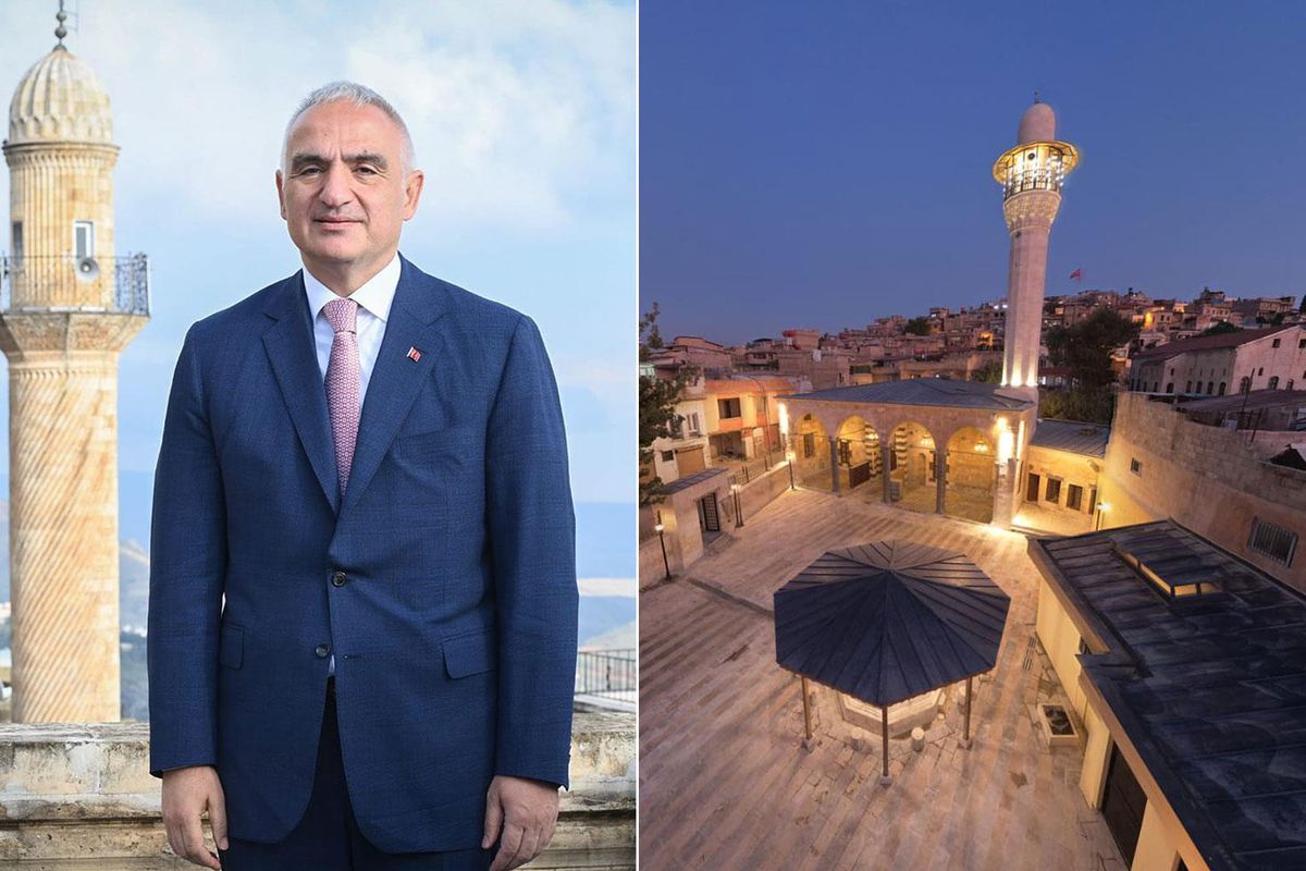 Depremde hasar gören iki tarihi cami Mevlid Kandili'nde yeniden ibadete açılıyor