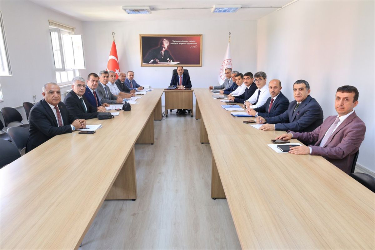 Elazığ'da Yeni Eğitim Yılı Toplantısı