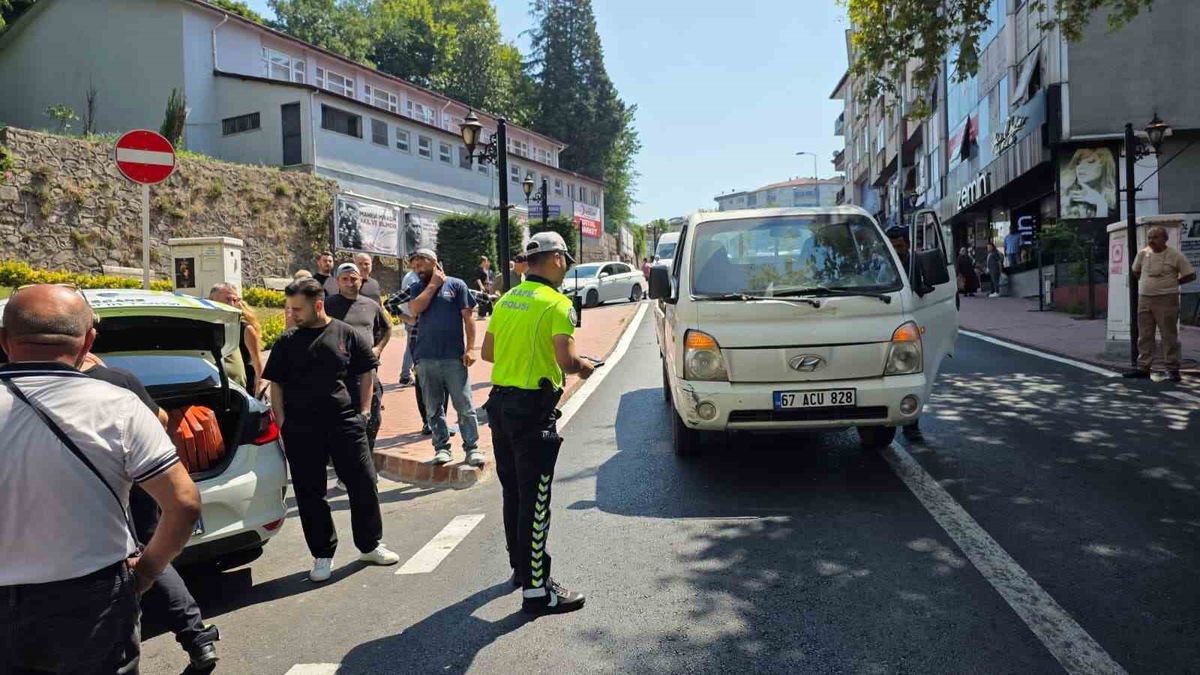 Ereğli'de Yayaya Araç Çarptı: 1 Yaralı