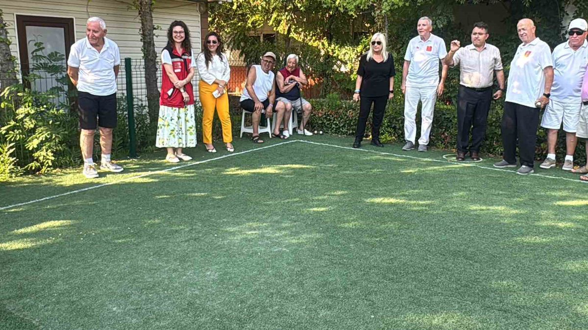 Muharip Gazilerden Marmaris'te Dostluk ve Bocce Buluşması