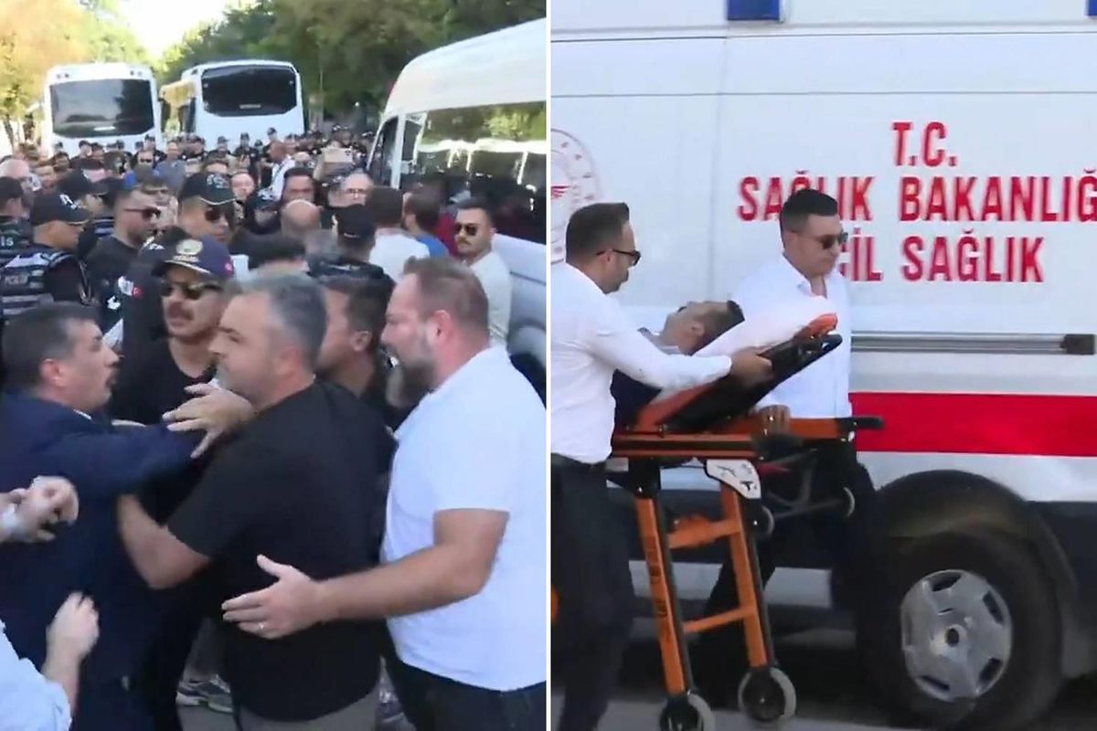 Gazilere destek için giden İYİ Partili vekil Selçuk Türkoğlu hastaneye kaldırıldı