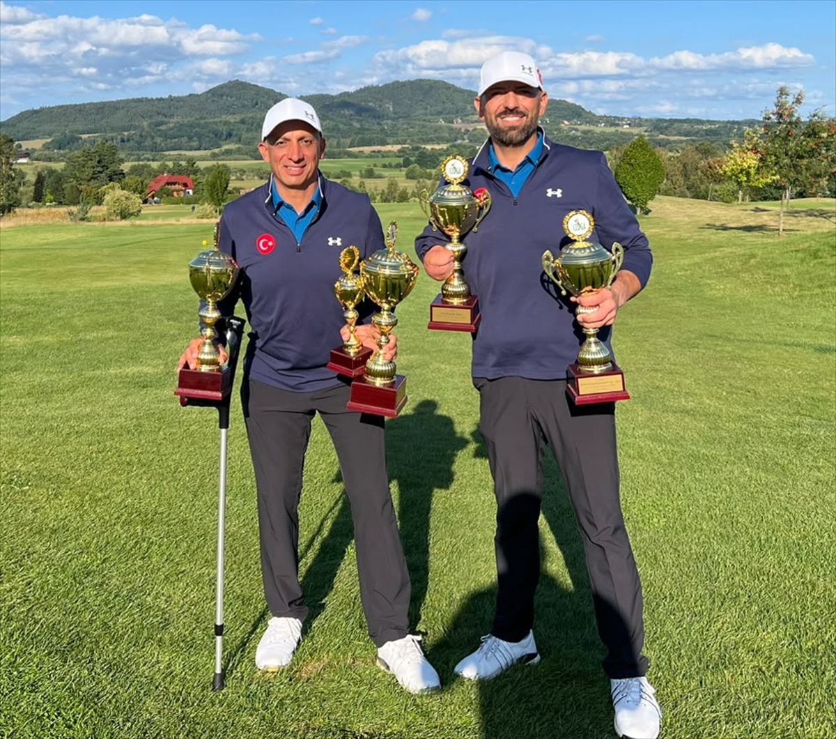 Türk golfçülerden Çekya’da çifte zafer