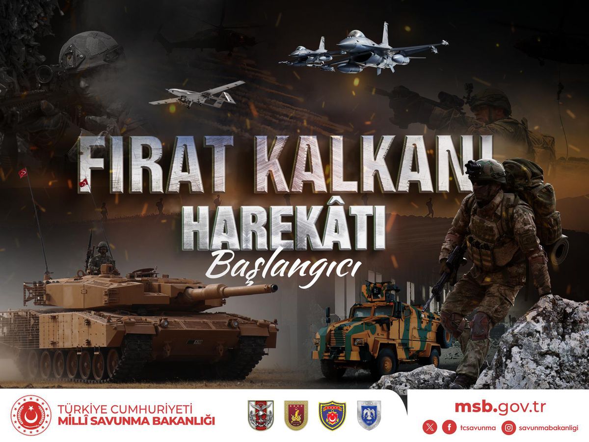 MSB'den Fırat Kalkanı'nın 10. yıl dönümü mesajı