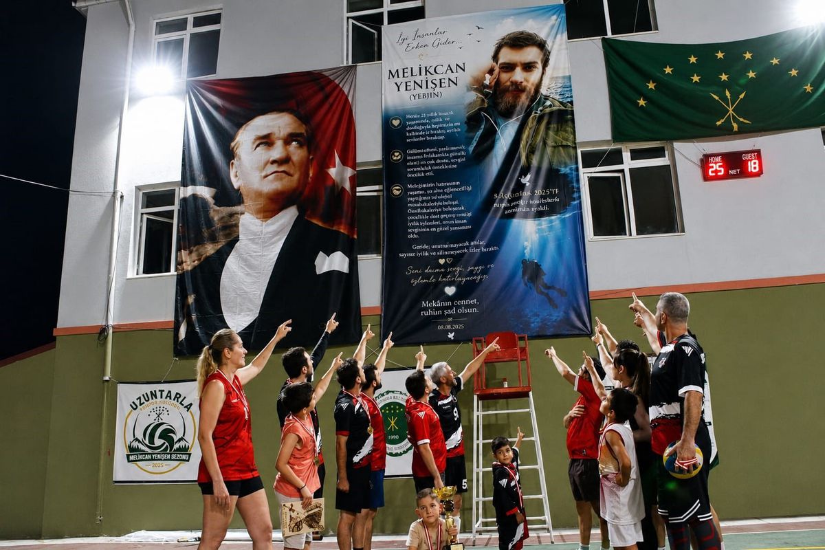 Melikcan Yenişen Anısına Voleybol Turnuvası Sona Erdi