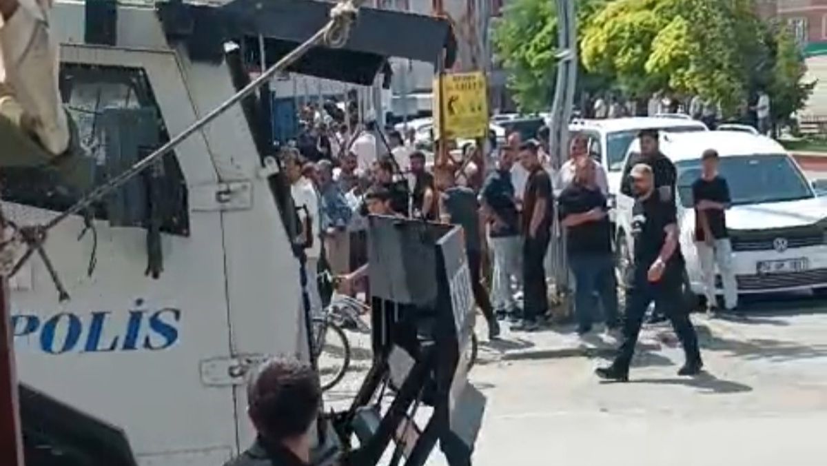 Van'da aile kavgası: TOMA ve biber gazıyla müdahale
