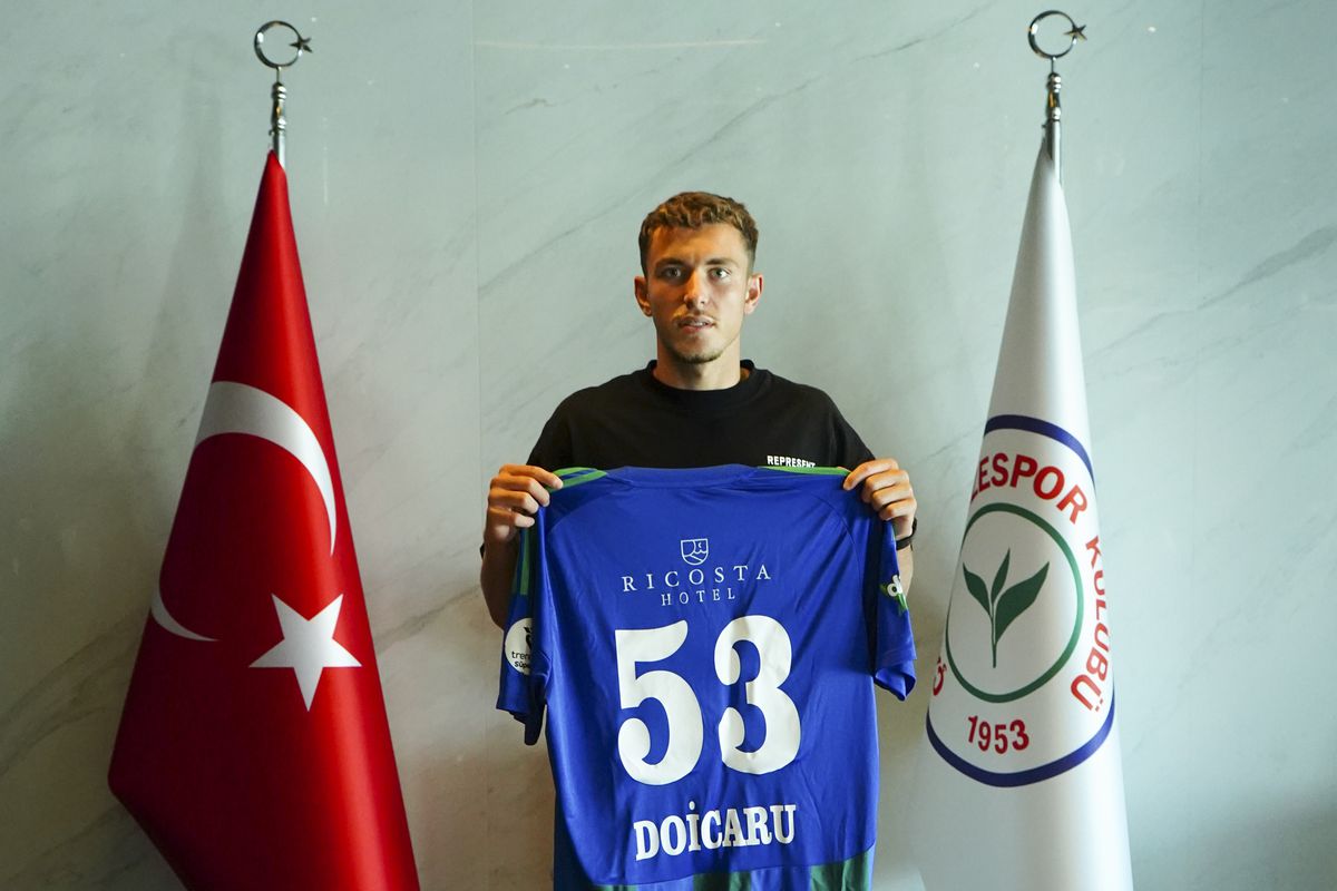 Rizespor, Romanyalı Genç Yıldız Doicaru'yu 5 Yıllığına Kadrosuna Kattı