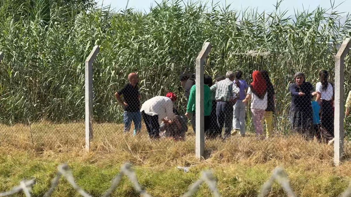 Aydın'da kanala giren çocuk boğulma tehlikesi geçirdi