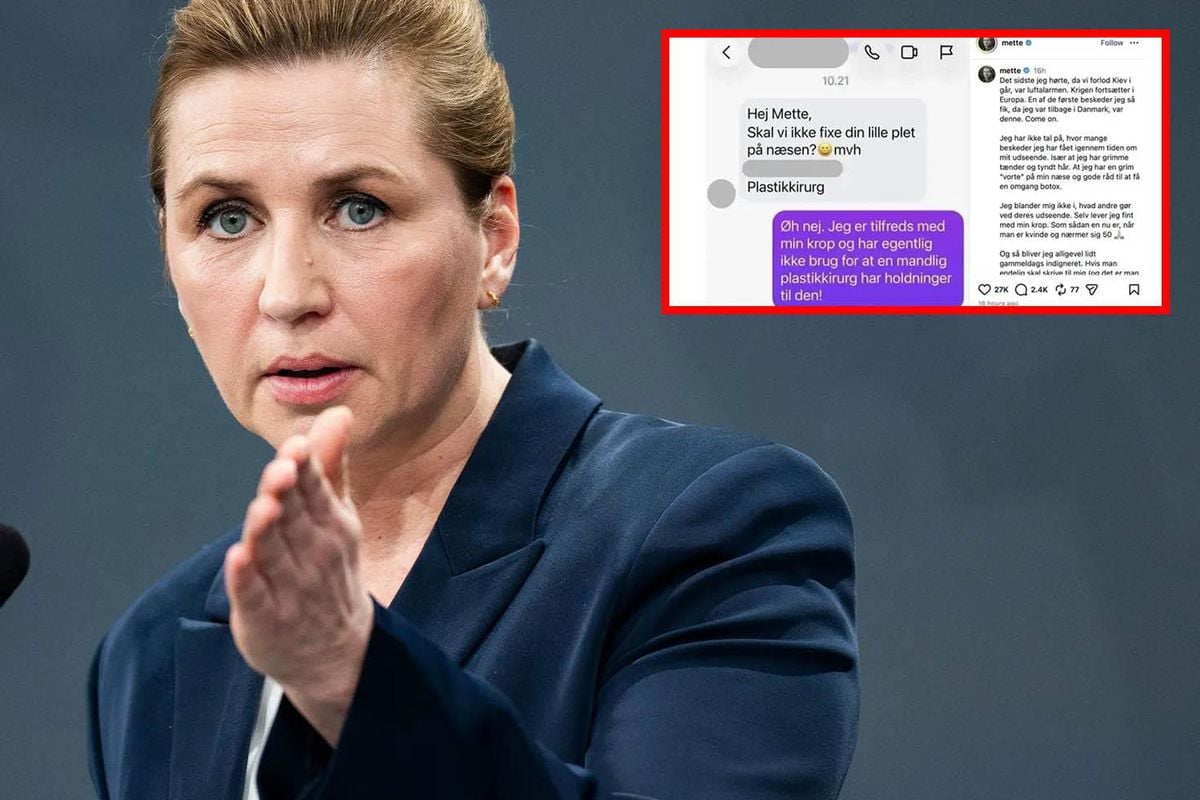 Danimarka Başbakanını küplere bindiren teklif! Estetik doktoruna çok sinirlendi