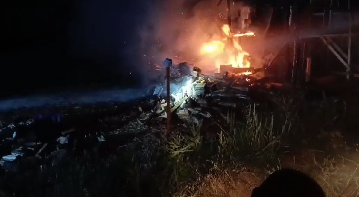 Beyşehir'de Lavanta Yağı Tesisi Yangını
