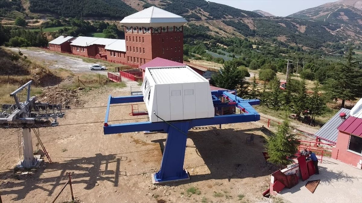 Bozdağ Kayak Merkezi Sezona Hazırlanıyor