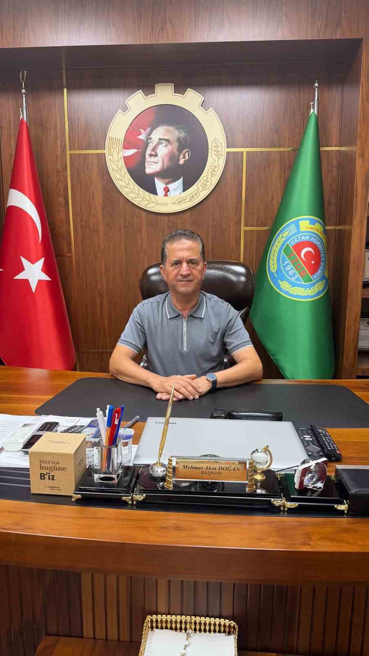 Yüreğir Ziraat Odası Başkanı'ndan sulama borcu için süre uzatımı talebi