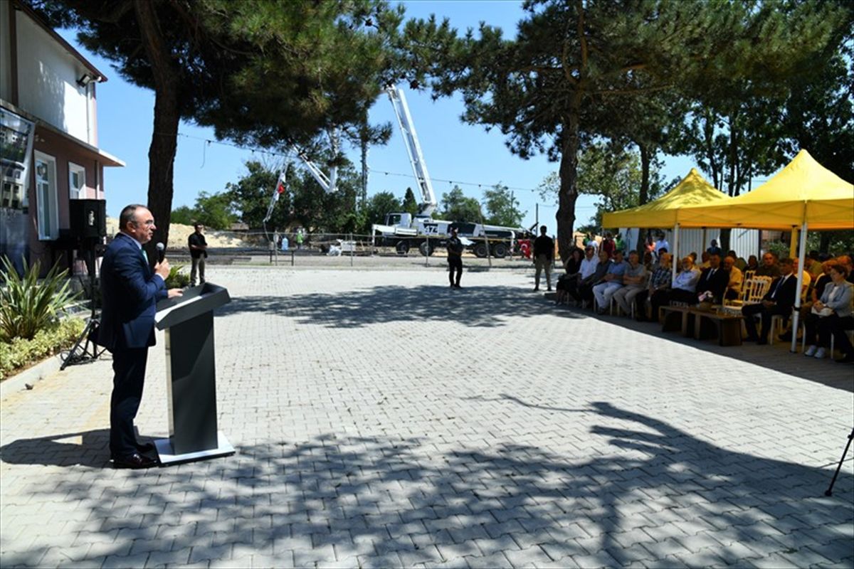 Çorlu'da 16 derslikli hayırsever okulunun temeli atıldı