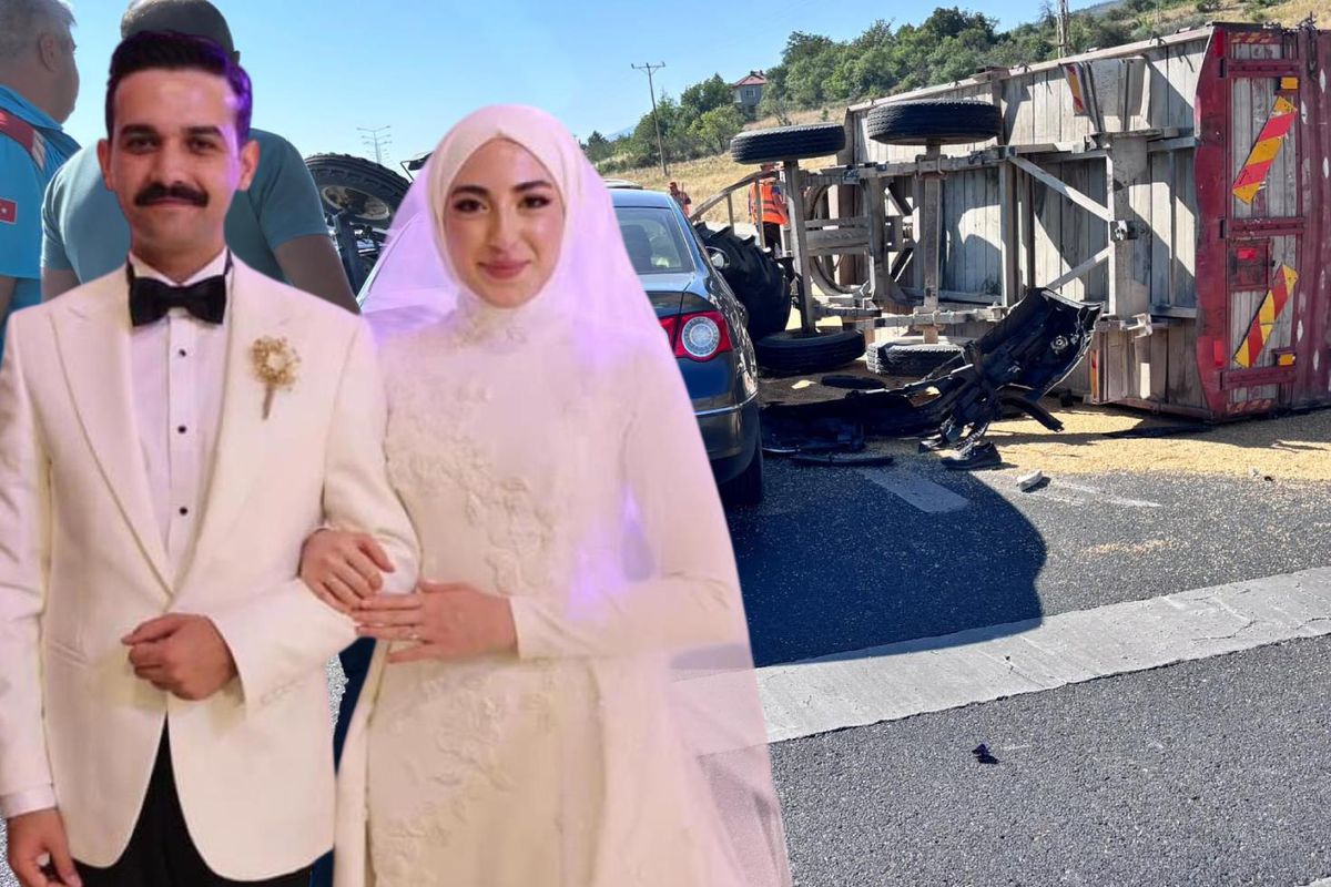 Yeni görevine dün başlamıştı! Kaymakam ve savcı eşi kaza geçirdi