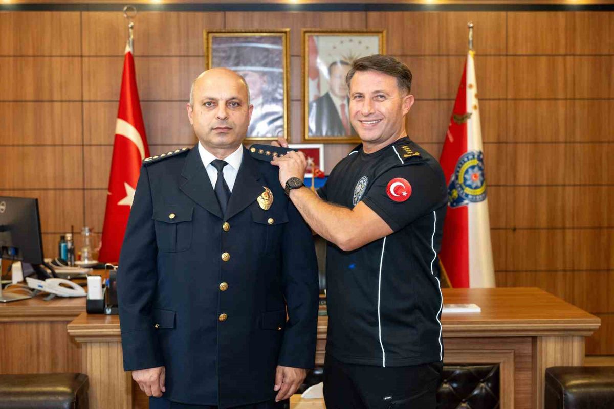 Bilecik'te İlhami Araali'ye Yeni Rütbe Takdimi