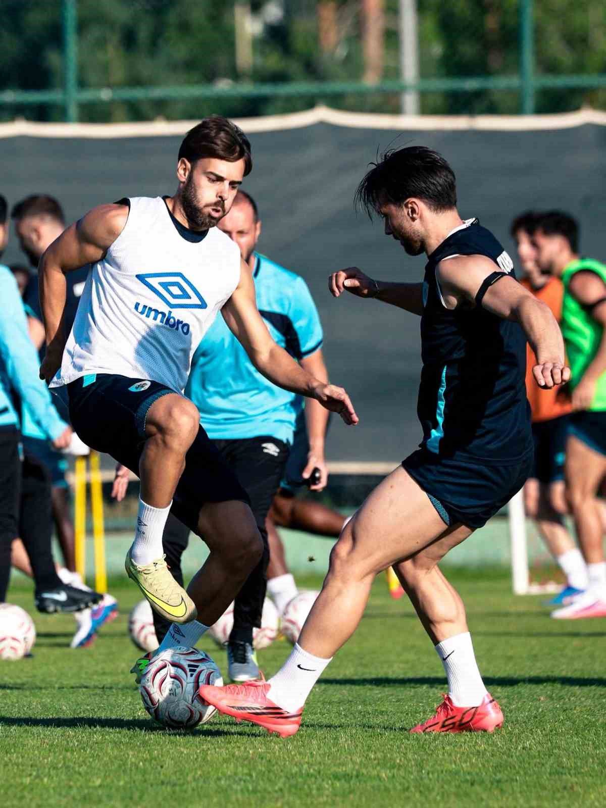 Erzurumspor, Gençlerbirliği maçı hazırlıklarını sürdürüyor