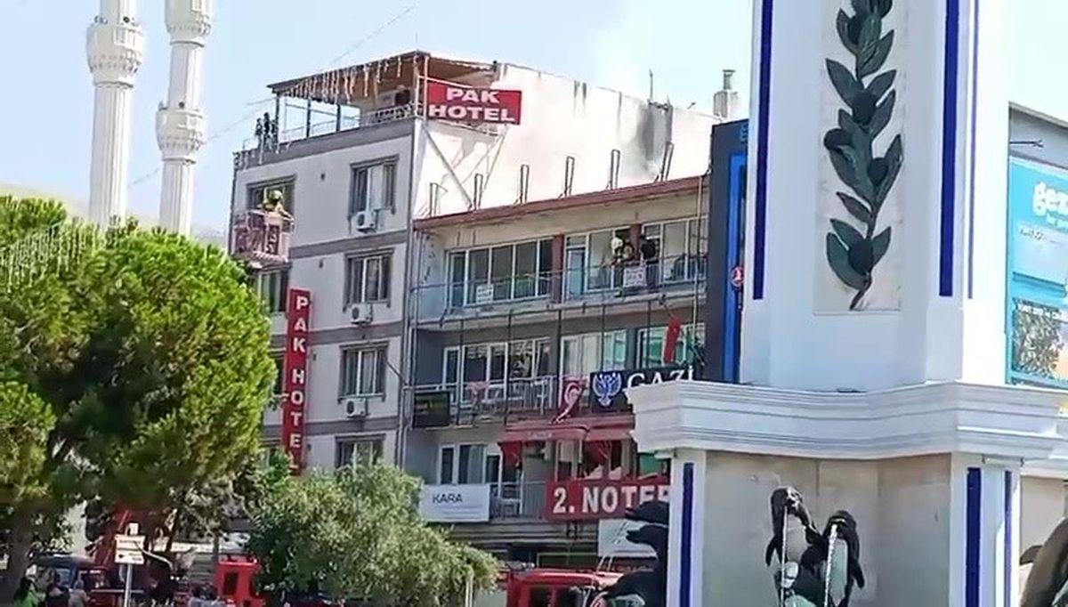 Gemlik'te Pasaj Yangını: Can Kaybı Yok