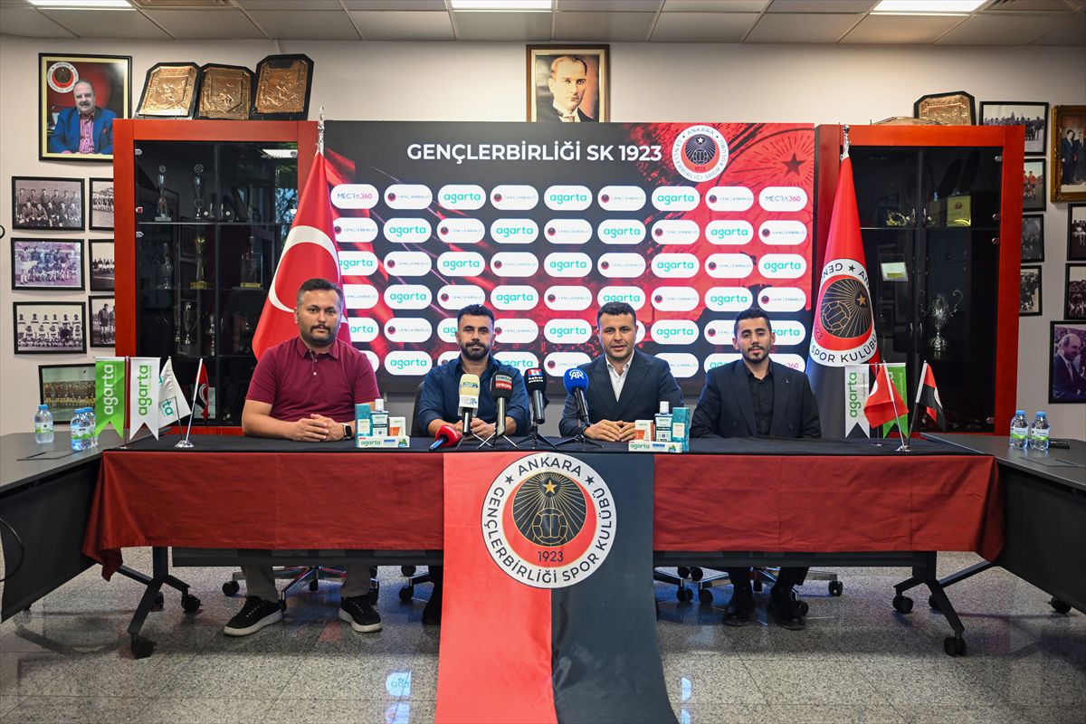 Gençlerbirliği'nden Agarta Kozmetik sponsorluğu ve ilk 10 hedefi