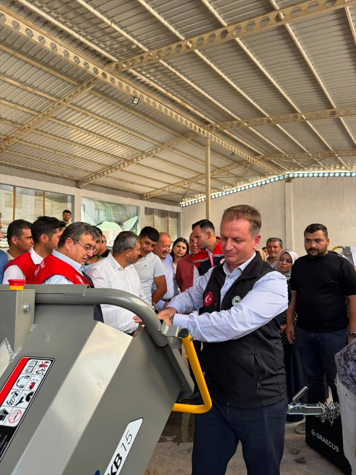 Gülnar'da 36 üreticiye su tankı hibe edildi