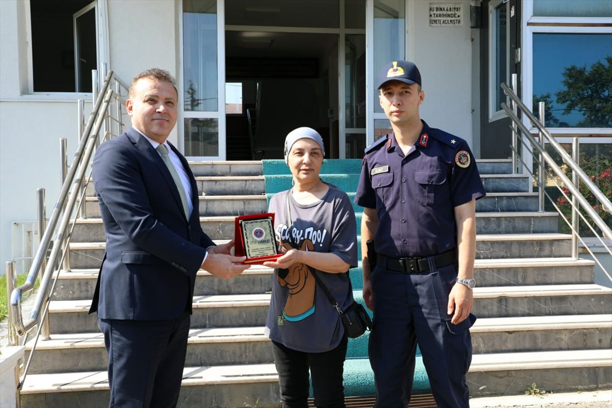 Hayırseverden Jandarma Vakfına Zeytinlik Bağışı