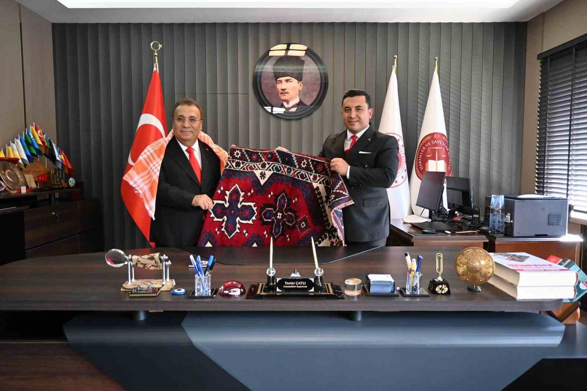 HSK Üyesi Çetin Arslan Anamur'da Adli Teşkilat İncelemelerinde Bulundu