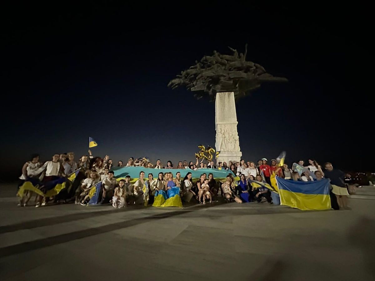 İzmir'de Ukrayna Bağımsızlık Günü coşkusu