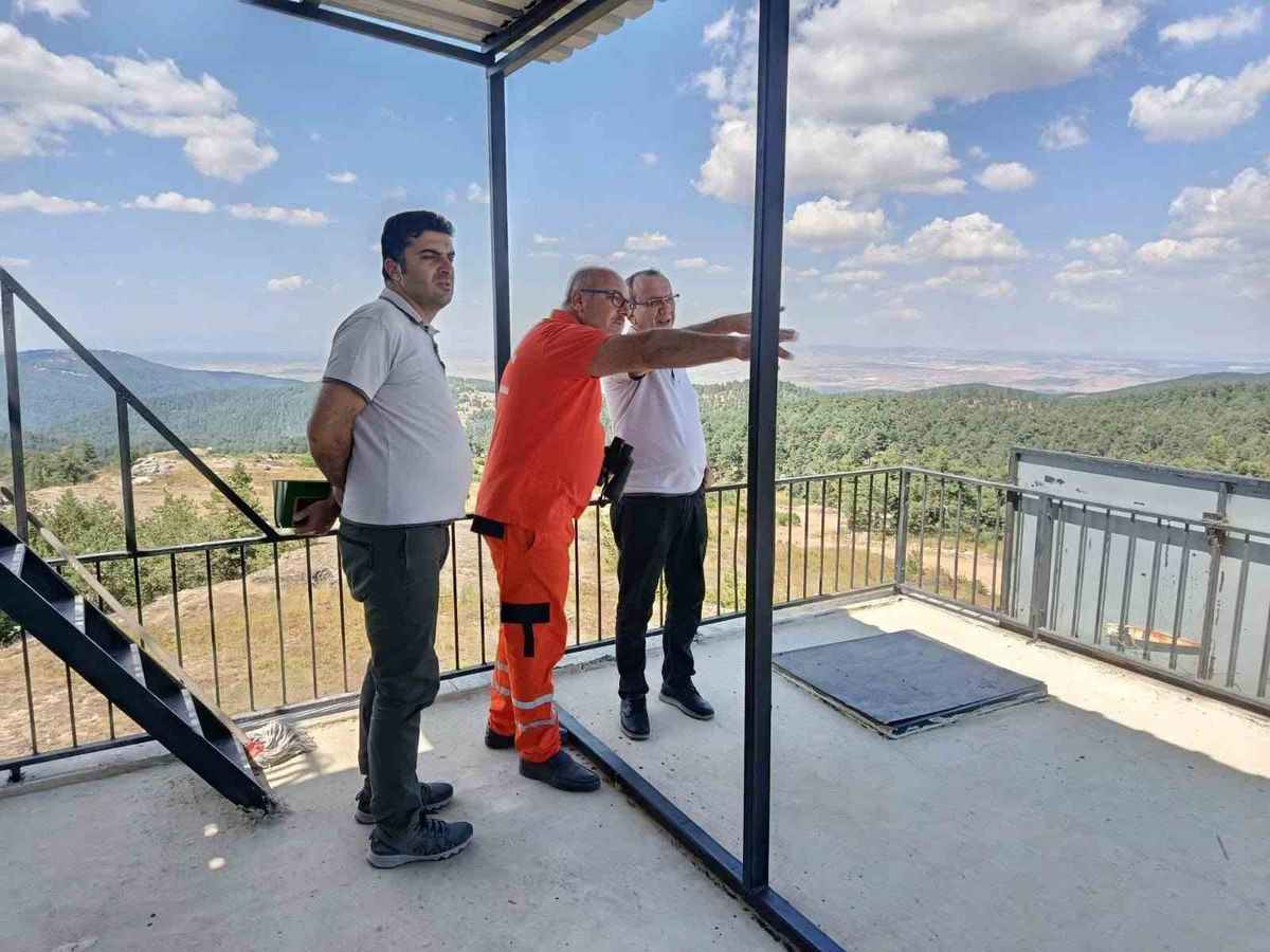 Kütahya'da Yangın Denetimleri Sürüyor