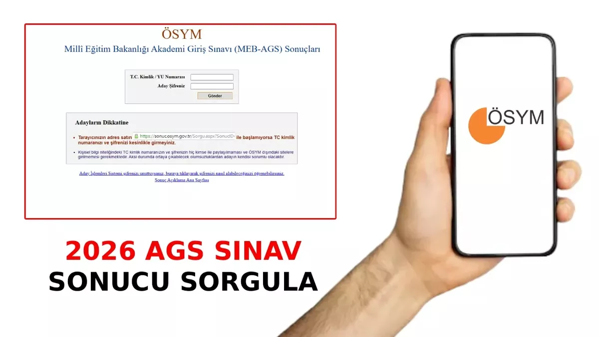 MEB-AGS Sonuçları 26 Ağustos'ta Açıklanıyor