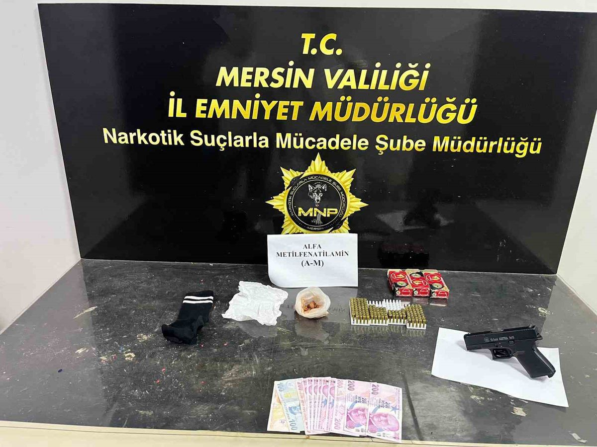 Mersin'de Uyuşturucu Operasyonu: 4 Tutuklama