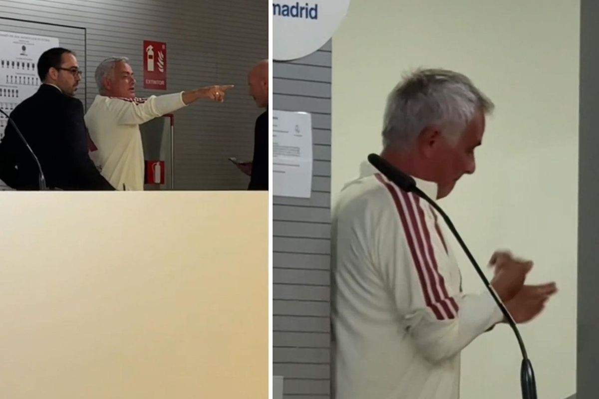 Mourinho'dan gazeteciye güldüren gözdağı: Benim hakkımda kötü konuşursan...