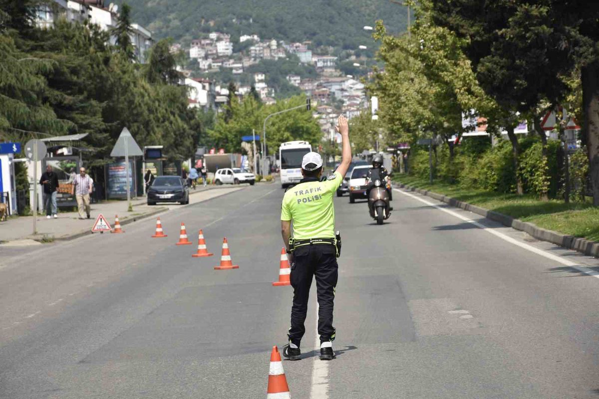 Ordu’da trafik denetimleri: Bir haftada 16 binden fazla araç ve sürücü denetlendi
