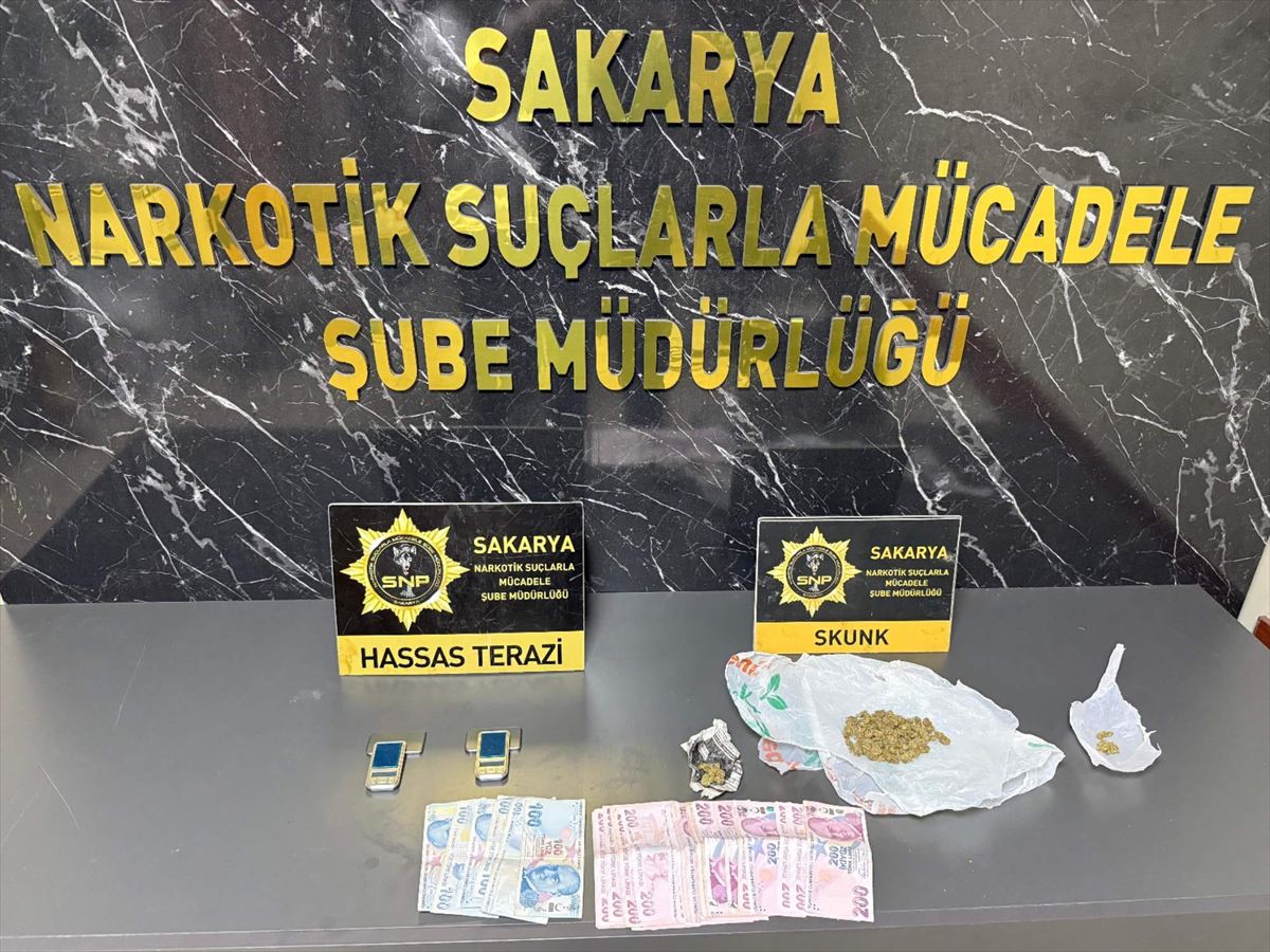 Adapazarı'nda uyuşturucu operasyonu: 1 tutuklama