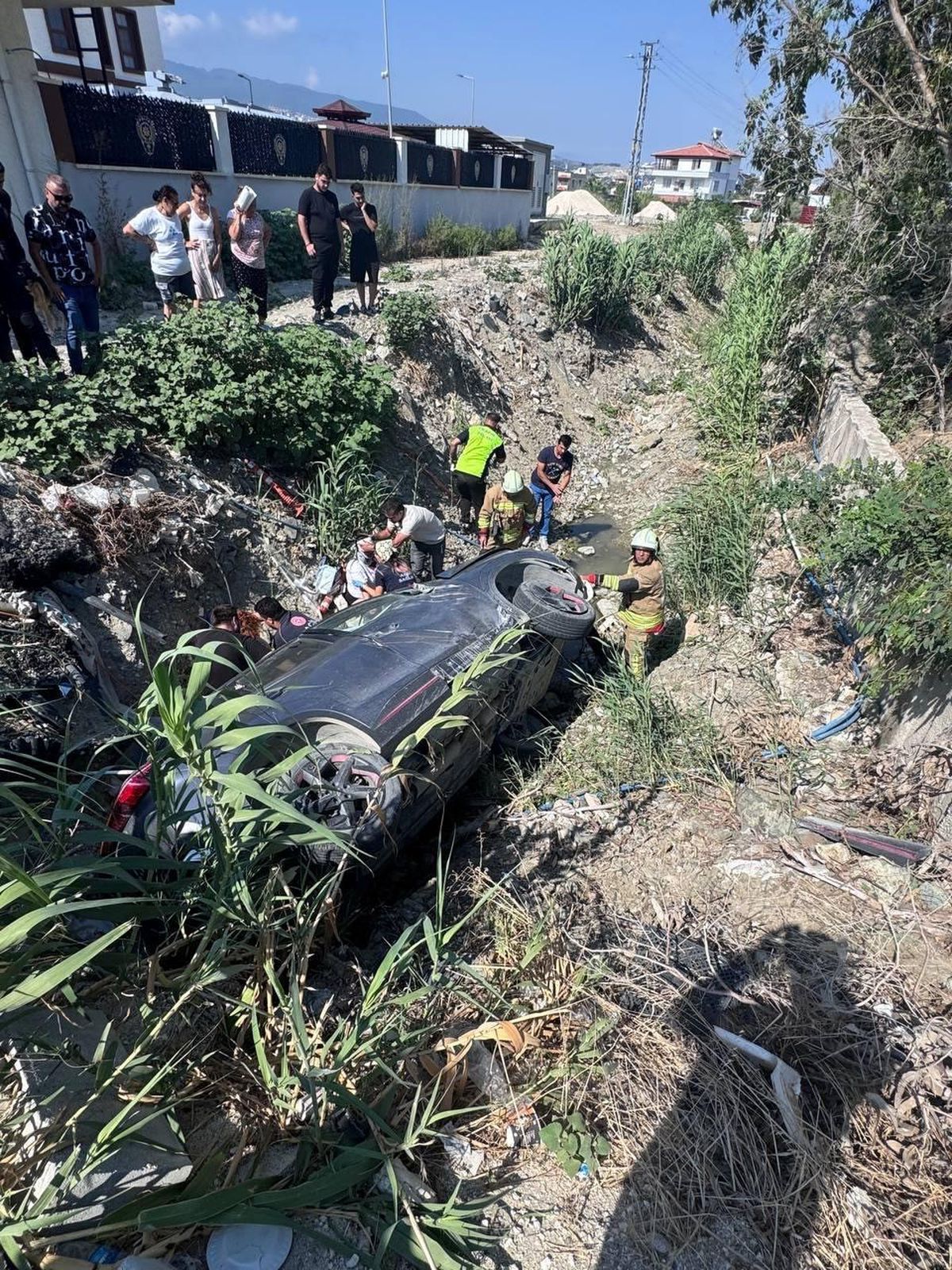 Samandağ'da Trafik Kazası: 2 Yaralı